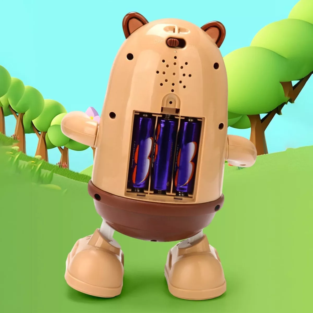 Robot Capibara Bailarín Led